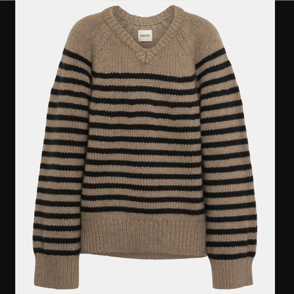 Khaite Nalani striped cashmere sweater - Picture 1 of 2